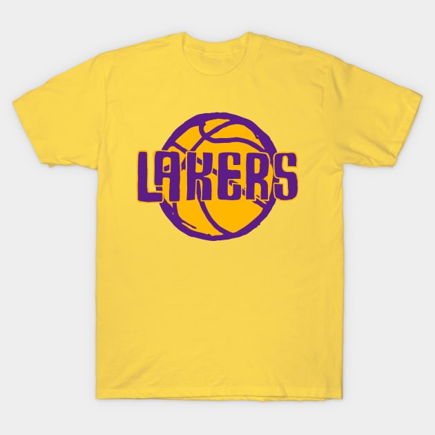 L.A Lakeeers 07 T-Shirt by Very Simple Graph